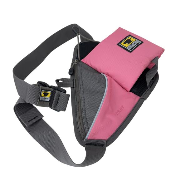 Mountainsmith Dart Camping & Hiking Waist Pack Pink with Water Bottle Holder - Picture 3 of 8